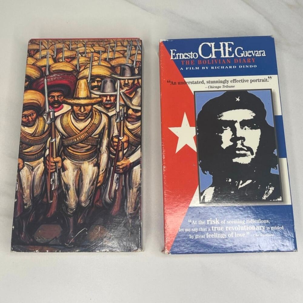 CHE The Bolivian Diary & Rage Against The Machine VHS Tape